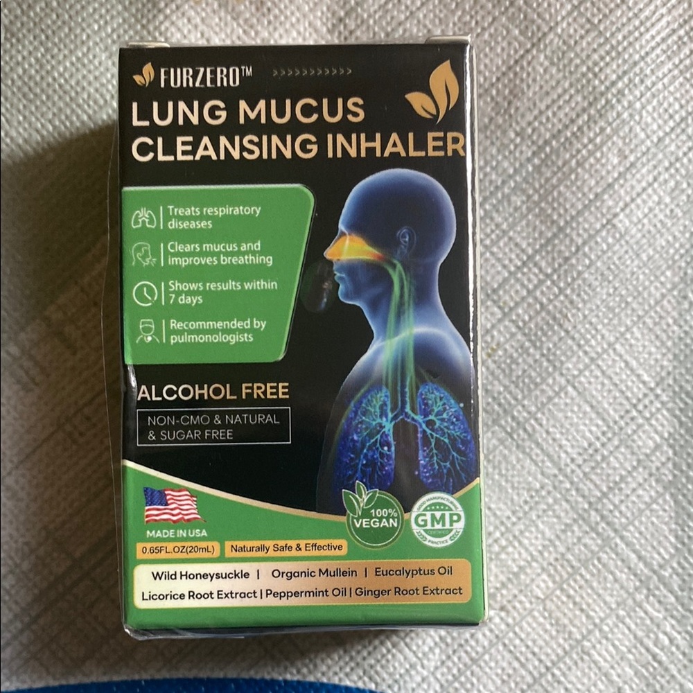 COPY - Furzero Lung Mucus Cleansing Inhaler